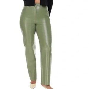 Aritzia Wilfred Faux Leather Pant